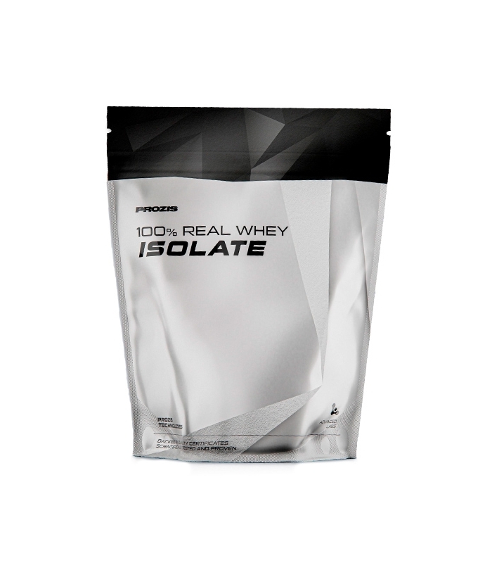 Prozis - 100 % Real Whey Isolate x 2 Kg - Proteína de suero de leche - Baja en azúcar