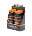 Crown Sport Nutrition - Energy Gel 12 x 40 g - Gel vegano - Con BCAAs y electrolitos