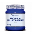Scientiffic Nutrition - BCAA+Glutamina 500 gr - Favorece la recuperación