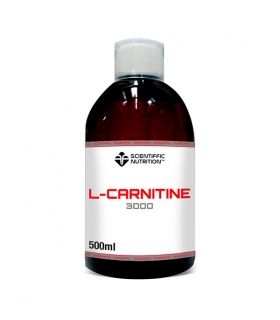 Scientiffic Nutrition - L-Carnitina Líquida 500 ml - Queima gorduras