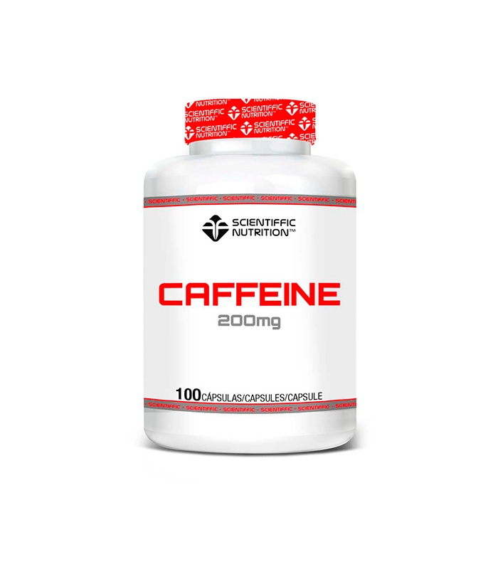 Scientiffic Nutrition - Caffeine 200 mg 100 caps - Aumenta la resistencia