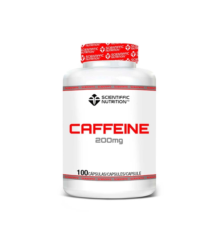 Scientific Nutrition - Caffeine 200 mg 100 caps - Aumenta la resistencia