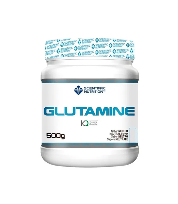 Scientific Nutrition - Glutamine 500 g - Sabor Ice Blue