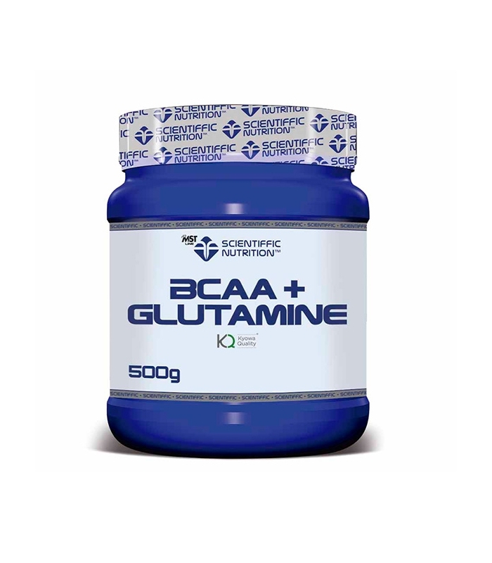 Scientific Nutrition - BCAA+Glutamina 500 gr - Sabor Sandía