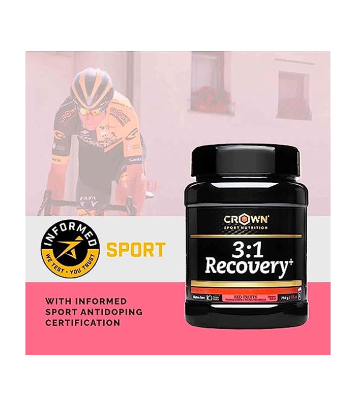 Crown Sport Nutrition - 3:1 Recovery + 750 g - Recuperador energético y muscular