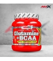 Amix Glutamina + Bcaa x 300 Gr - Retrasa la aparición de la fatiga y mejora la recuperación