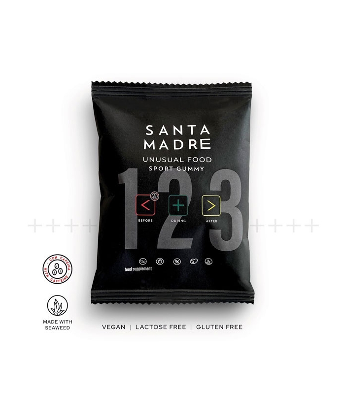 Santa Madre - Sport gummy 1-2-3 pack - 1 unidad x 45 g