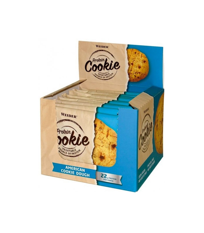 Weider - Protein Cookies  12 cookies x 90 gr - Galleta de proteina