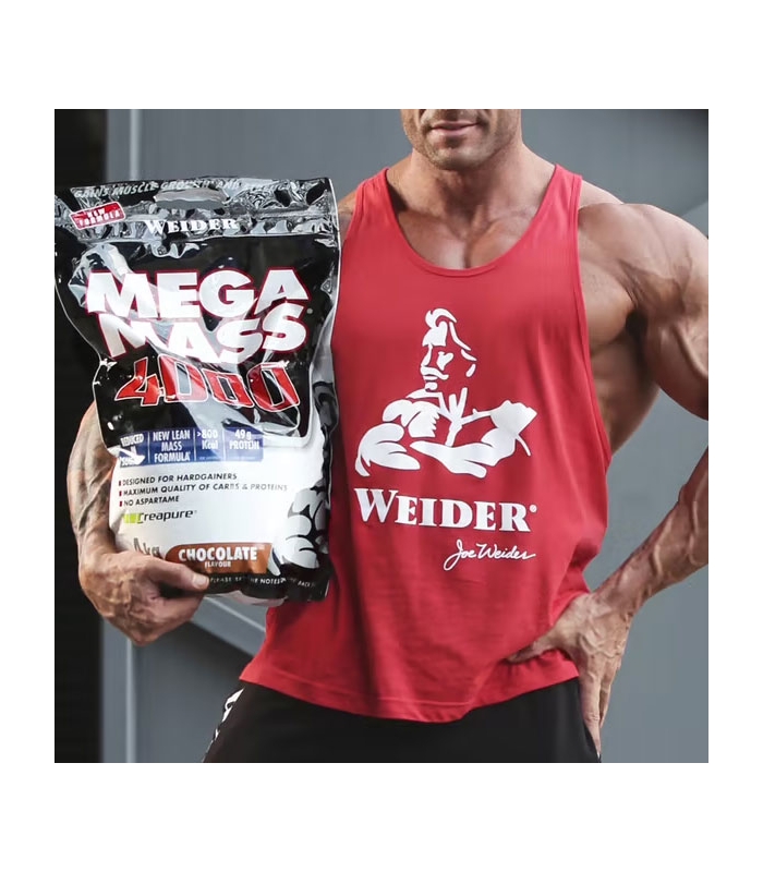 Weider - Weider Mega Mass 4000 4 Kg - Batido de hidratos de carbono - Con proteína y creatina