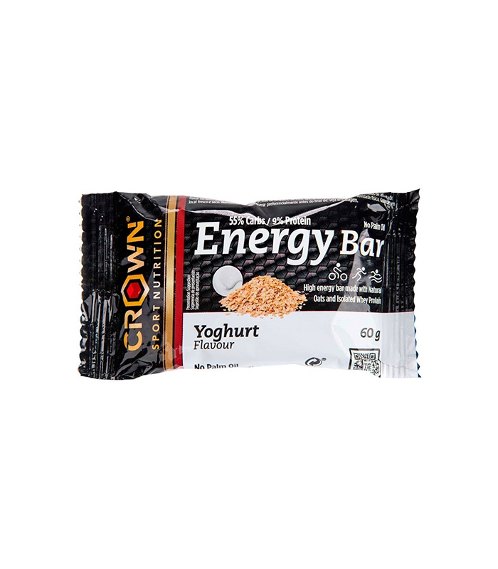 Crown Sport Nutrition - Energy Bar 1 x 60g - Barrita energética de rápida asimilación
