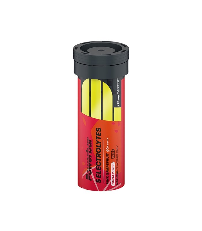 PowerBar - 5 Electrolytes con Cafeína 1 tubo x 10 tabs