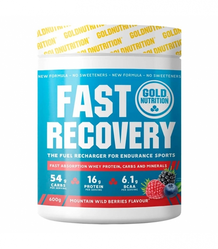 Gold Nutrition - Fast Recovery 600 g - Sabor Frutos silvestres