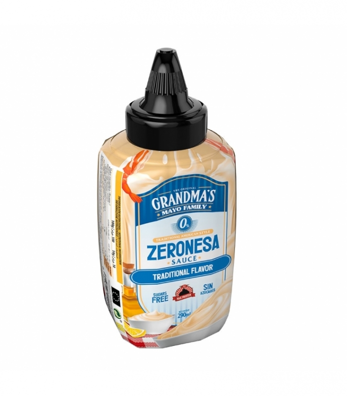 Max Protein - Grandma's Sauces Mayo Zeronesa 1 x 290 ml - Salsa mayonesa