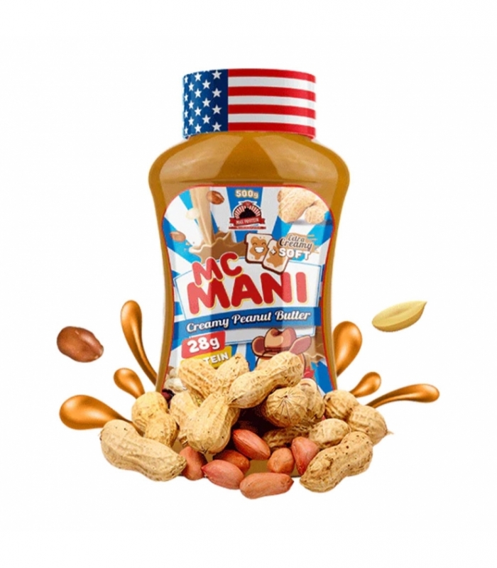 Max Protein - Mc Mani 500 g - Crema de cacahuete