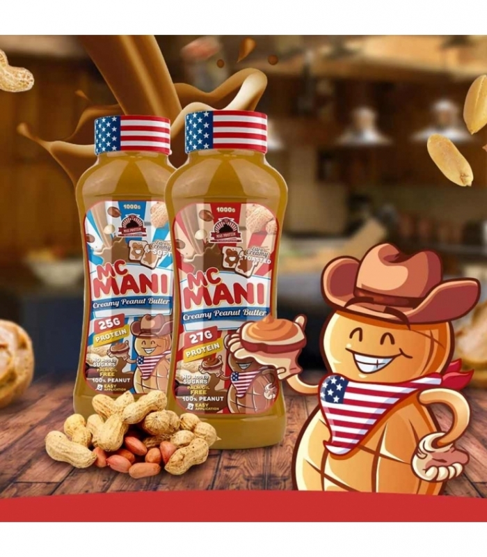 Max Protein - Mc Mani 1000 g - Crema de amendoim