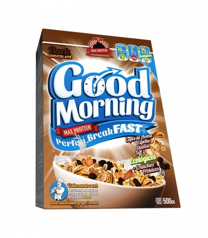 Max Protein - Good Morning Perfect Breakfast 500 g - Sabor Chocolate Negro