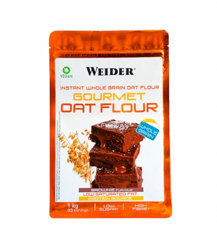Weider - Gourmet Oat Flour 1 kg - Harina de avena