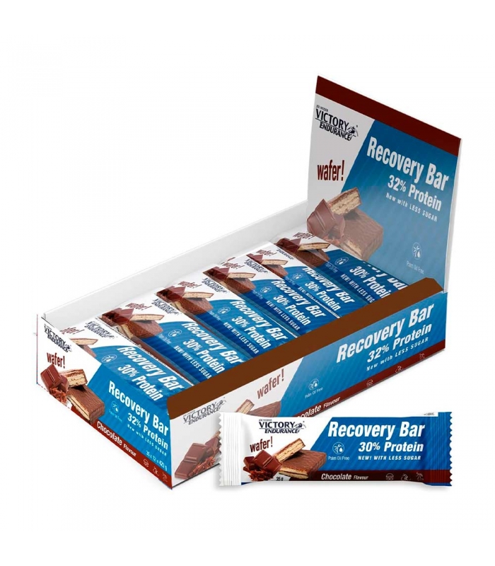 Victory Endurance - Recovery Bar 30% Whey Protein - 12 barritas x 35 gr