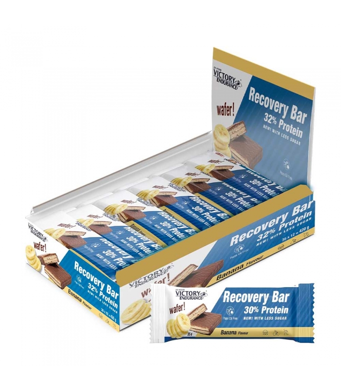 Victory Endurance - Recovery Bar 30% Whey Protein - 12 barritas x 35 gr