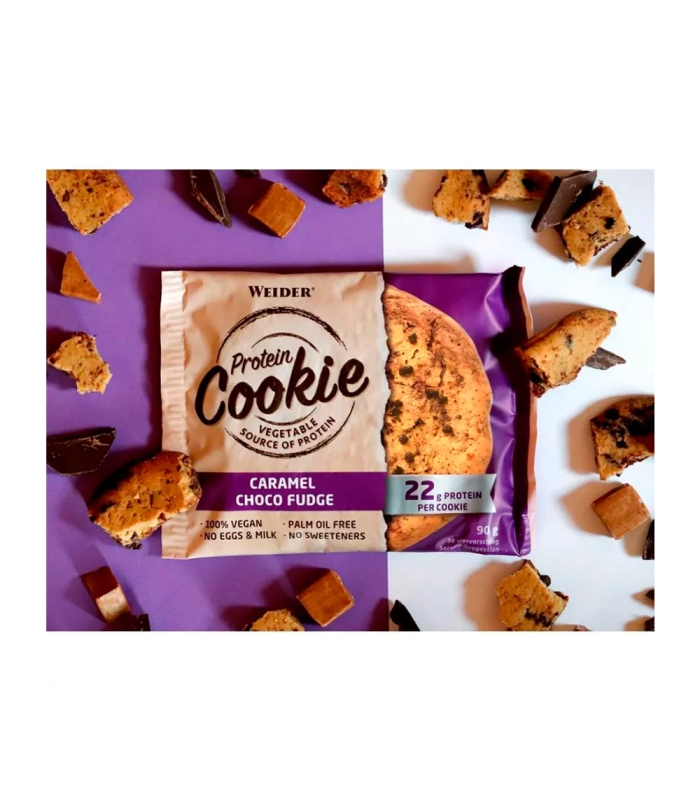 Weider - Protein Cookies  12 cookies x 90 gr - Galleta de proteina